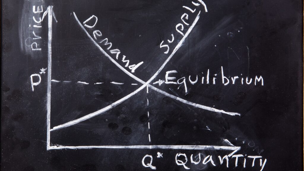 Law of supply and demand. Personalized economics tuitions and study support for GCSE, IB, A-Level
